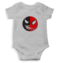 Load image into Gallery viewer, Venom VS Spiderman Rompers for Baby Boy- FunkyTradition FunkyTradition
