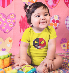 Venom VS Spiderman Rompers for Baby Girl- FunkyTradition FunkyTradition