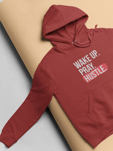 Wake Up Pray Hustle Men Hoodies-FunkyTeesClub - Funky Tees Club