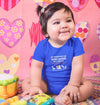 Warning FCB Rompers for Baby Girl- FunkyTradition FunkyTradition