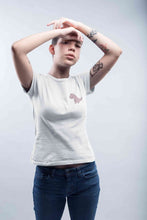 Load image into Gallery viewer, T-Rex Pocket Women Half Sleeves T-shirt- KidsFashionVilla
