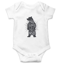 Load image into Gallery viewer, Wild things in the woods Rompers for Baby Girl- FunkyTradition FunkyTradition
