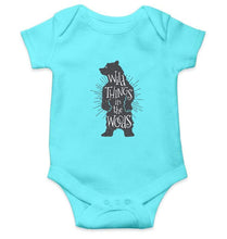 Load image into Gallery viewer, Wild things in the woods Rompers for Baby Girl- FunkyTradition FunkyTradition
