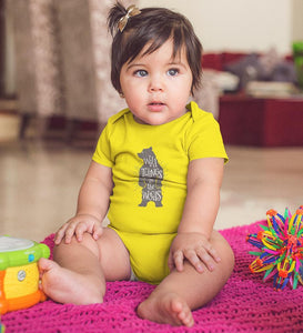 Wild things in the woods Rompers for Baby Girl- FunkyTradition FunkyTradition