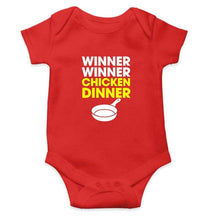 Load image into Gallery viewer, Winner Winner Chicken Dinner PUBG Rompers for Baby Boy- FunkyTradition FunkyTradition
