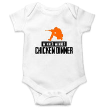 Load image into Gallery viewer, Winner Winner Chicken Dinner PUBG Rompers for Baby Boy- FunkyTradition FunkyTradition
