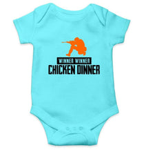 Load image into Gallery viewer, Winner Winner Chicken Dinner PUBG Rompers for Baby Boy- FunkyTradition FunkyTradition
