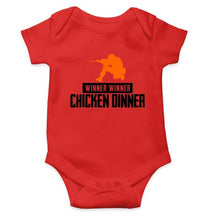 Load image into Gallery viewer, Winner Winner Chicken Dinner PUBG Rompers for Baby Boy- FunkyTradition FunkyTradition

