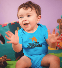Load image into Gallery viewer, Winner Winner Chicken Dinner PUBG Rompers for Baby Boy- FunkyTradition FunkyTradition
