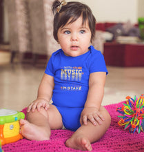 Load image into Gallery viewer, Without music life would be a mistake Rompers for Baby Girl- FunkyTradition FunkyTradition

