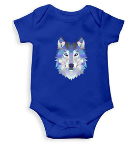 Wolf Rompers for Baby Boy- FunkyTradition FunkyTradition