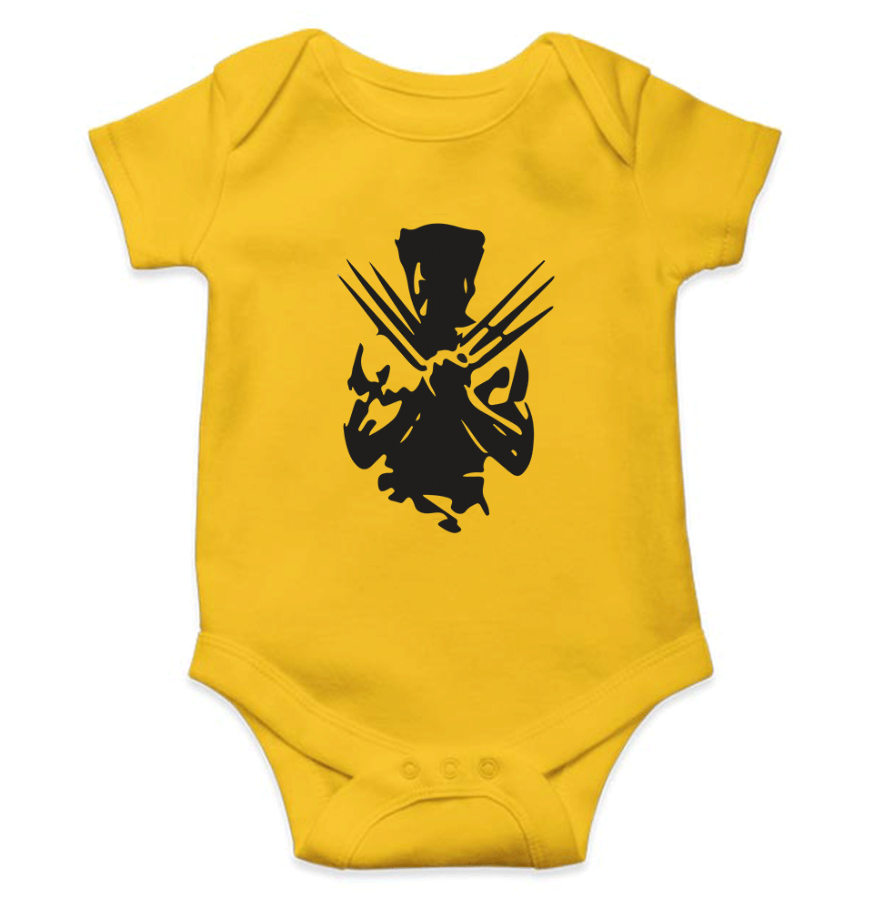 Wolverine Rompers for Baby Boy- FunkyTradition FunkyTradition