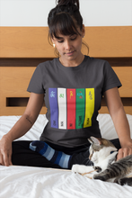 Load image into Gallery viewer, Ladakh Om Mani Padme Hum Women Half Sleeves T-shirt- KidsFashionVilla
