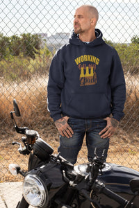 Working On My Six Pack Men Hoodies-FunkyTeesClub - Funky Tees Club
