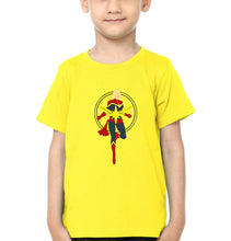 Load image into Gallery viewer, Captain Marvel Logo Half Sleeves T-Shirt for Boy-KidsFashionVilla
