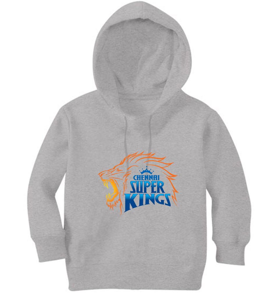 IPL CSK Chennai SuperKings Girl Hoodies-KidsFashionVilla