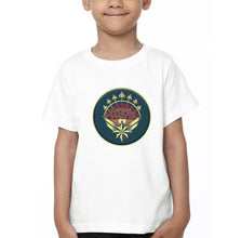 Load image into Gallery viewer, Captain Marvel Logo Half Sleeves T-Shirt for Boy-KidsFashionVilla

