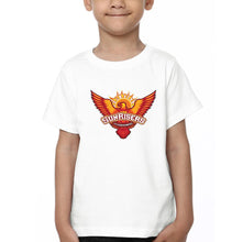 Load image into Gallery viewer, IPL SRH Sunrisers Hyderabad Half Sleeves T-Shirt for Boys and Kids-KidsFashionVilla
