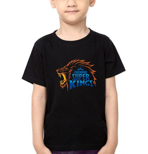 IPL CSK  Chennai SuperKings Half Sleeves T-Shirt for Boys and Kids-KidsFashionVilla