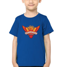 Load image into Gallery viewer, IPL SRH Sunrisers Hyderabad Half Sleeves T-Shirt for Boys and Kids-KidsFashionVilla
