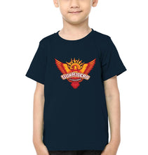 Load image into Gallery viewer, IPL SRH Sunrisers Hyderabad Half Sleeves T-Shirt for Boys and Kids-KidsFashionVilla
