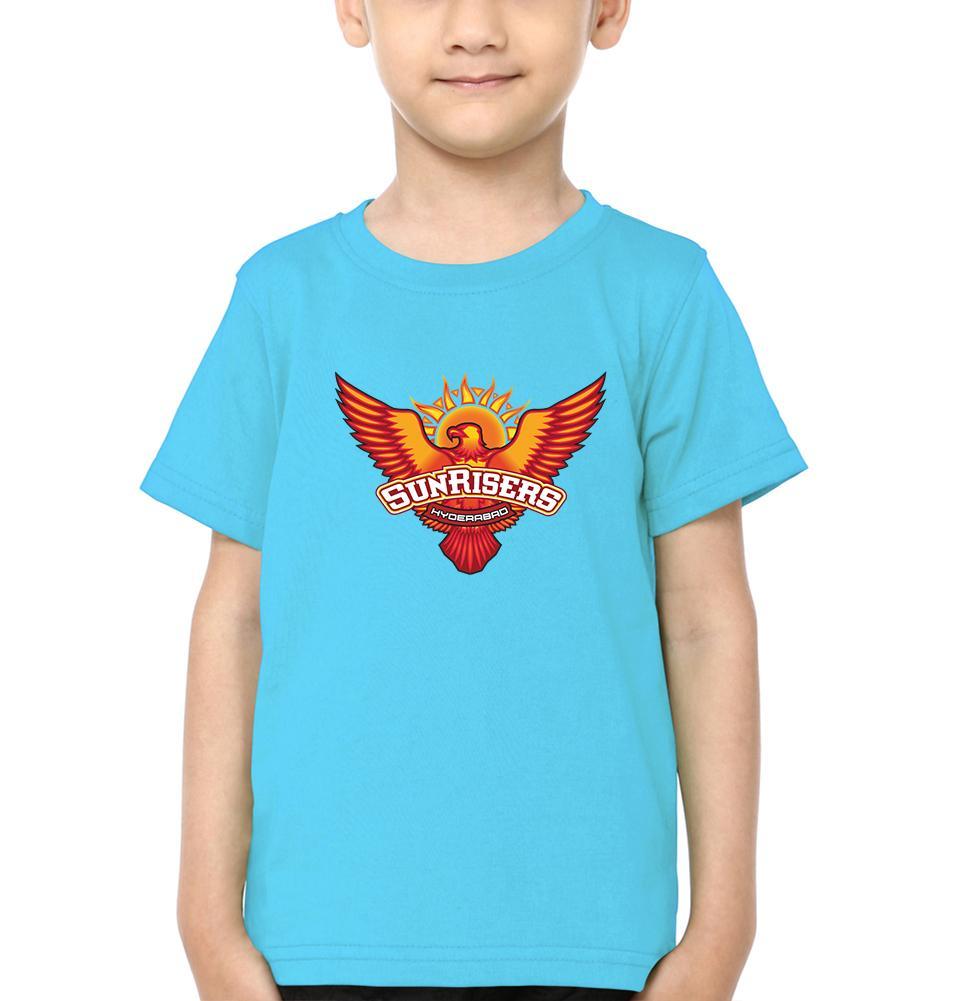 IPL SRH Sunrisers Hyderabad Half Sleeves T-Shirt for Boys and Kids-KidsFashionVilla