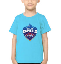 Load image into Gallery viewer, IPL DC Delhi Capitals Half Sleeves T-Shirt for Boys and Kids-KidsFashionVilla

