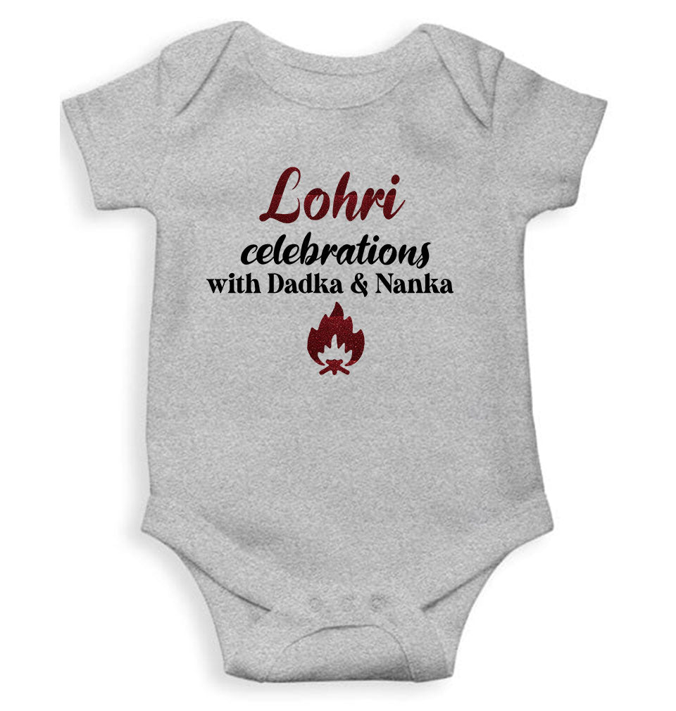 Lohri Celebrations Rompers for Baby Girl- KidsFashionVilla
