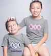 Big Sister Lil Brother-Sister Kid Half Sleeves T-Shirts -KidsFashionVilla