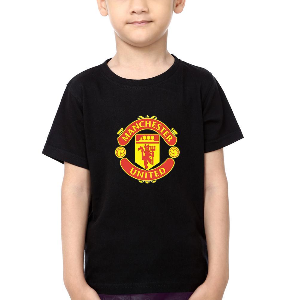 Manchester United Half Sleeves T-Shirt for Boy-KidsFashionVilla