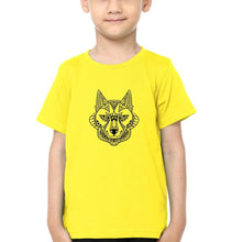 Load image into Gallery viewer, WOLF Half Sleeves T-Shirt for Boy-KidsFashionVilla

