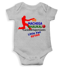 Load image into Gallery viewer, Custom Name IPL LSG LucknowSuperGiants Rompers for Baby Boy- KidsFashionVilla
