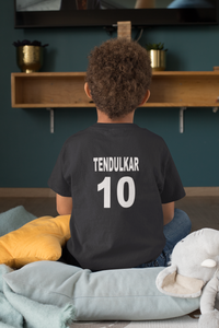 Tendulkar 10 Half Sleeves T-Shirt for Boy-KidsFashionVilla