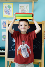 Load image into Gallery viewer, Ronaldo Half Sleeves T-Shirt for Boy-KidsFashionVilla
