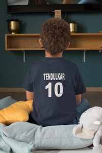 Tendulkar 10 Half Sleeves T-Shirt for Boy-KidsFashionVilla