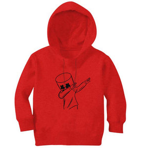 Dab Marshmello Girl Hoodies-KidsFashionVilla