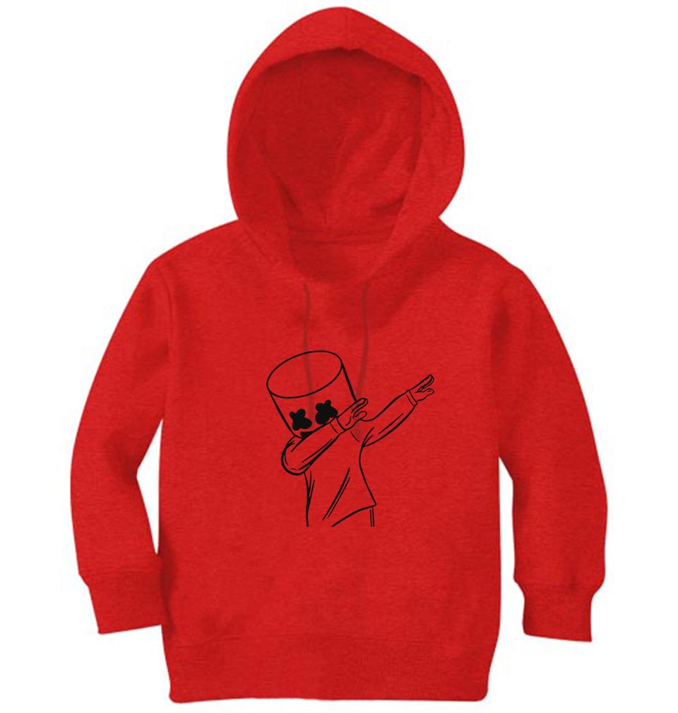 Dab Marshmello Girl Hoodies-KidsFashionVilla