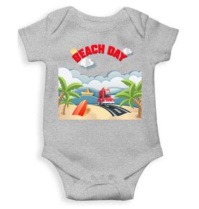 Beach Day Rompers for Baby Girl- KidsFashionVilla
