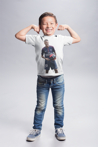 Neymar Jr Half Sleeves T-Shirt for Boy-KidsFashionVilla