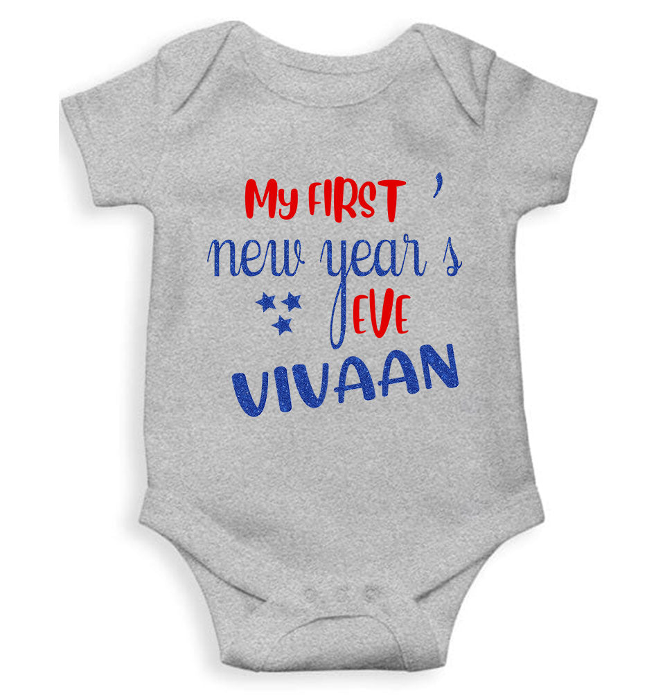 Customized Name My First New Year Rompers for Baby Boy- KidsFashionVilla