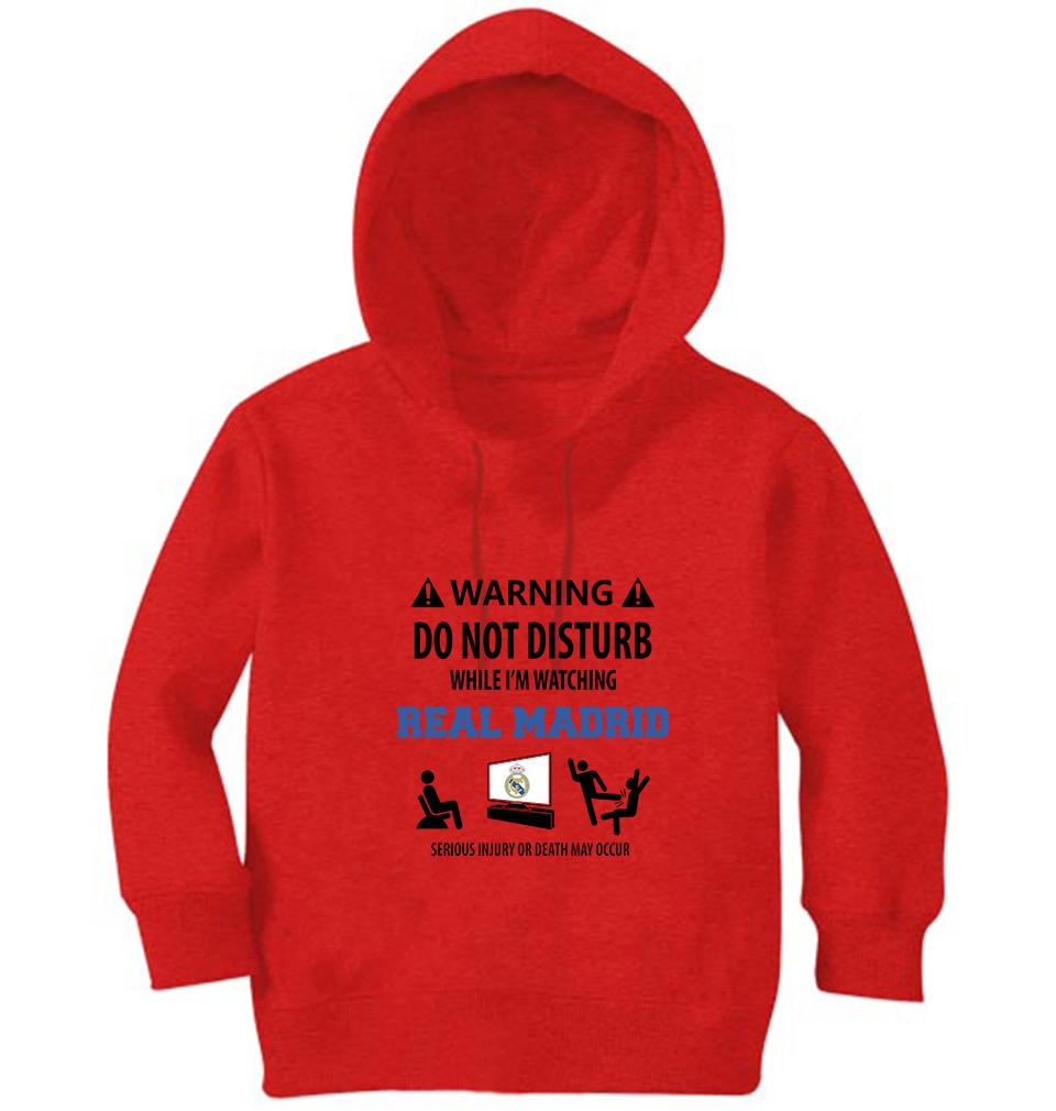 Warning Real Madrid Boy Hoodies-KidsFashionVilla