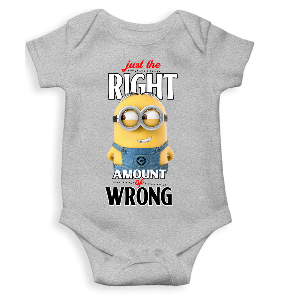 Cartoon Quotes Rompers for Baby Girl- KidsFashionVilla