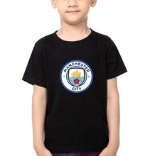 Load image into Gallery viewer, Manchester City Half Sleeves T-Shirt for Boy-KidsFashionVilla
