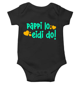 Pappi Lo Eidi do Eid Rompers for Baby Boy- KidsFashionVilla