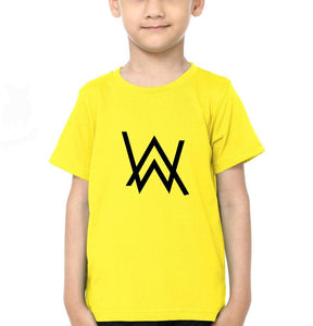 Alan Walker Half Sleeves T-Shirt for Boy-KidsFashionVilla