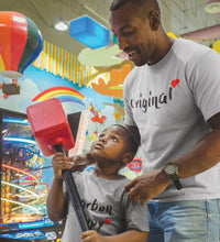 Load image into Gallery viewer, Original  Carbon Copy Father and Son Matching T-Shirt- KidsFashionVilla
