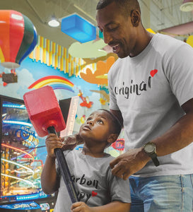 Original  Carbon Copy Father and Son Matching T-Shirt- KidsFashionVilla