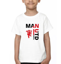 Load image into Gallery viewer, Manchester United Half Sleeves T-Shirt for Boy-KidsFashionVilla
