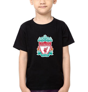 Liverpool Half Sleeves T-Shirt for Boy-KidsFashionVilla