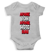 Load image into Gallery viewer, Apne Toh Apne Hote Hain Rompers for Baby Girl- KidsFashionVilla
